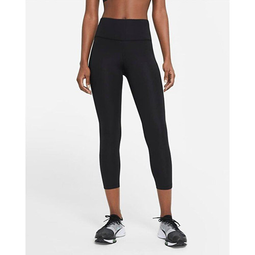 W NK DF FAST CROP Kadın Tayt CZ9238-010