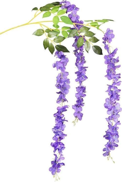 Yapay Çiçek Sarkan 3 Dallı Akasya 90cm MOR
