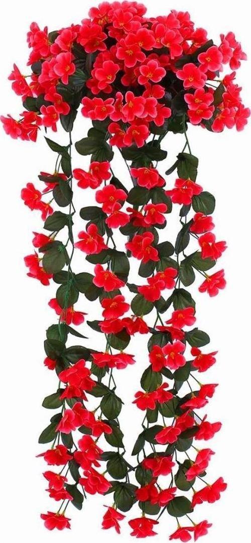 Yapay Çiçek Sarkan Begonvil Çiçeği  JUMBO FUŞYA