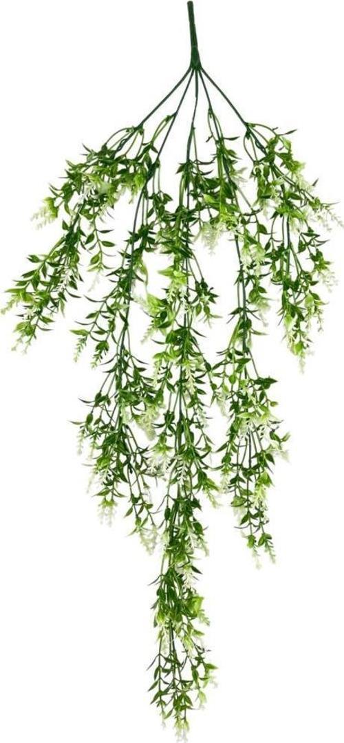 Yapay Çiçek Sarkan Bitki Beyaz 5 Dallı Sarkan Çiçek TY62-2BYZ