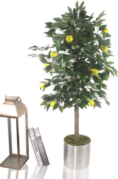 Yapay Limon Ağacı 130cm Doğal Görünümlü Yapay Ağaç