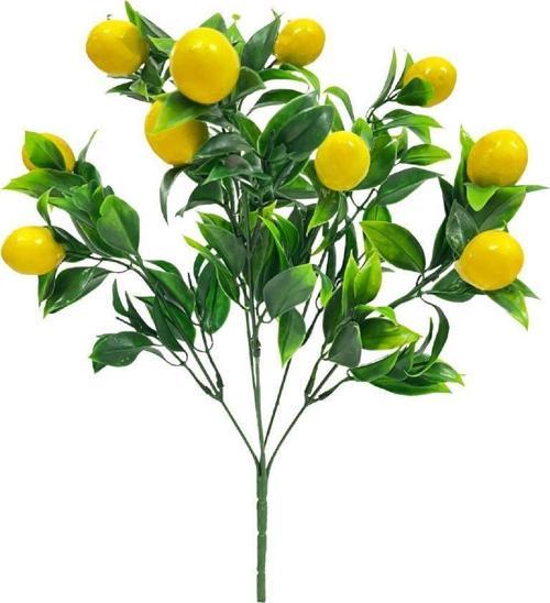 Yapay Limon Demeti Yapay Çiçek