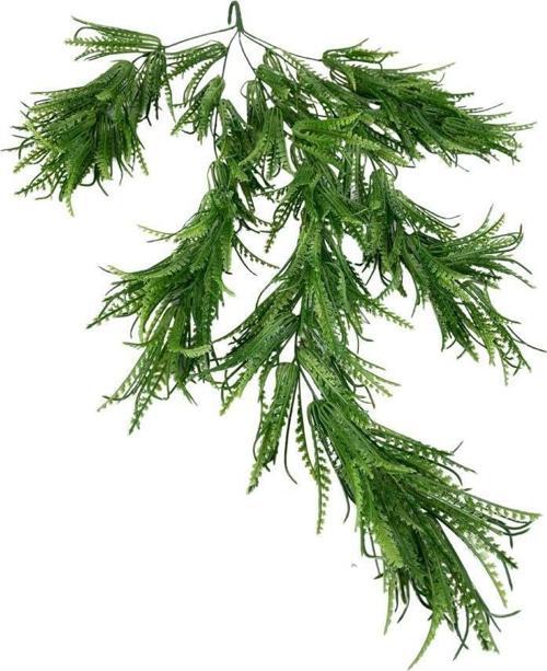 Yapay Çiçek Sarkan Çiçek Yeşil Fern723 Yapay Sarmaşık  70*30cm UV Katkılı Güneşe Dayanıklı