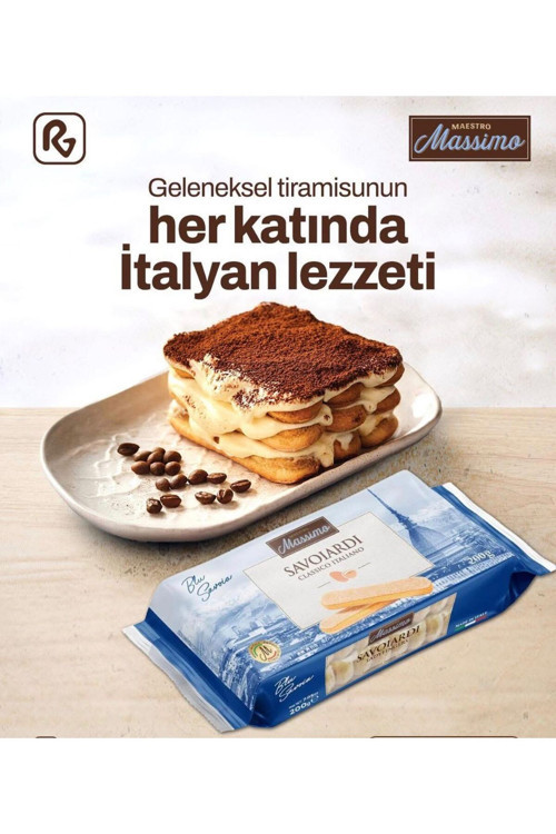 Savoiardi Kedi Dili Bisküvi 200 Gr X 30 Paket