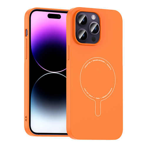 iPhone 14 Pro Max Kılıf Magsafe Şarj Özellikli Kamera Korumalı Elio Sert PC Kapak