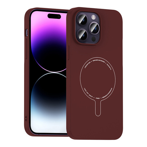 iPhone 14 Pro Max Kılıf Magsafe Şarj Özellikli Kamera Korumalı Elio Sert PC Kapak