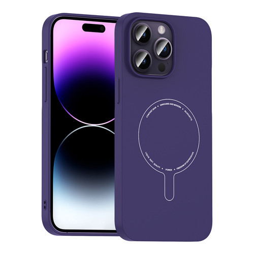 iPhone 14 Pro Max Kılıf Magsafe Şarj Özellikli Kamera Korumalı Elio Sert PC Kapak