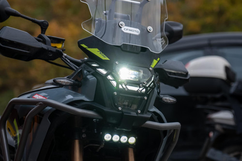 CF MOTO 450 MT PLEXİ FAR KORUMA