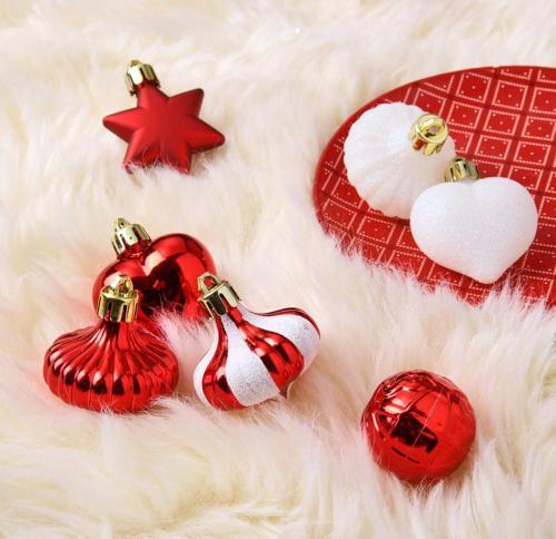 45 Parça Lüks Yılbaşı Ağacı Süsü Yılbaşı Yeniyıl Ağaç Süsü Christmas Tree Ornaments Yeni Yıl Süsleri