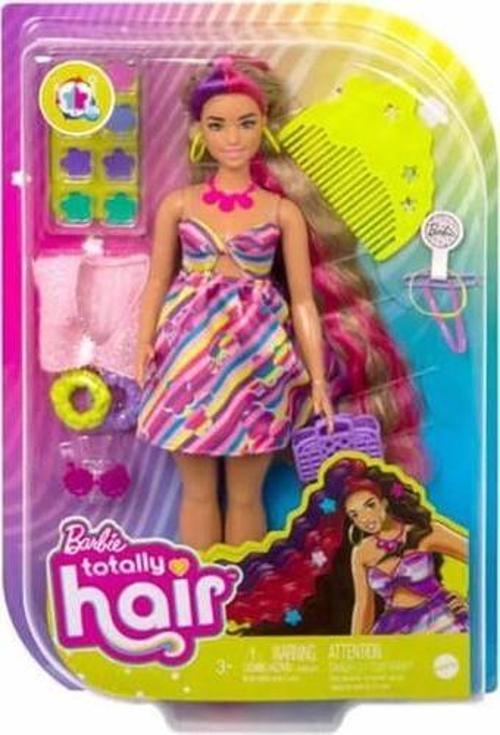 Upuzun Muhteşem Saçlı Bebekler Ve Aksesuarları Esmer Çiçekli Barbie