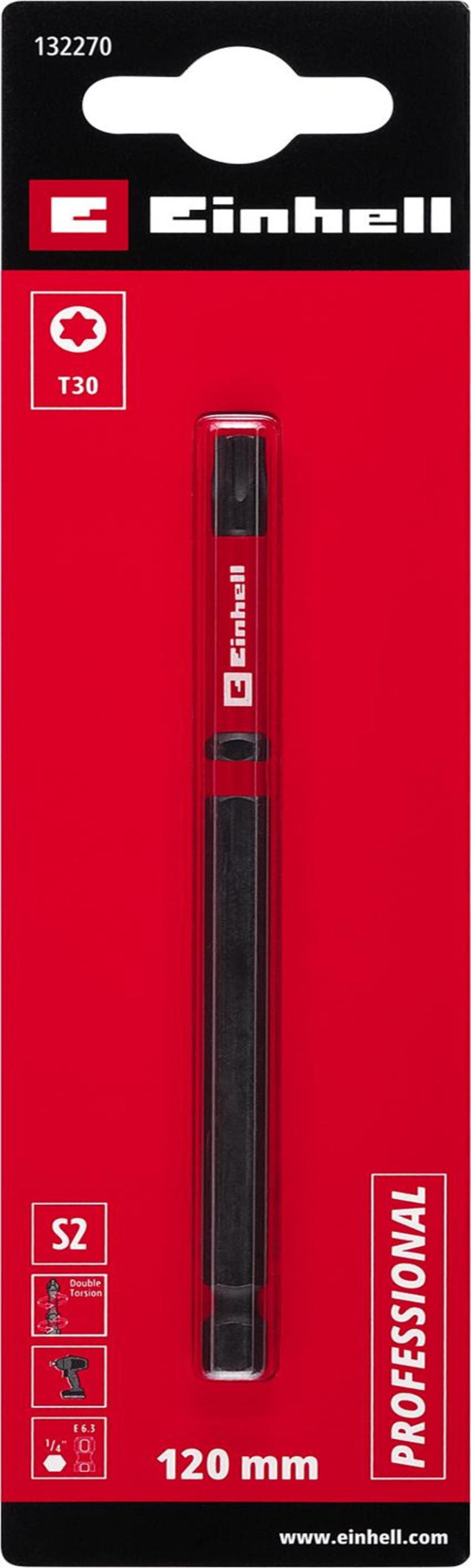 Orijinal Çift Torsiyonlu Darbeli Bit Ucu 120 mm T30 49132270