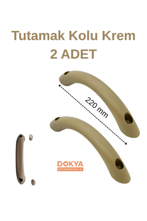 Tekne Veya Karavan İçin Tutamak Tutma Kolu 220Mm Plastik - 2 Adet