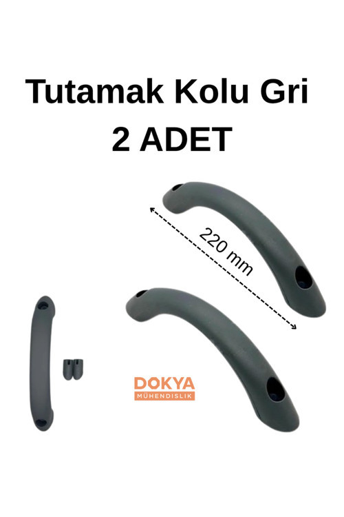 Tekne Veya Karavan İçin Tutamak Tutma Kolu 220Mm Plastik - 2 Adet