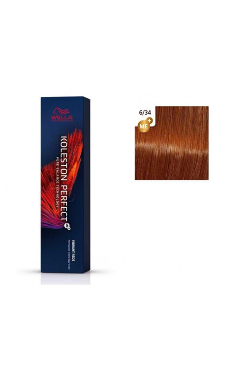 Koleston Perfect Me+ Tüp Boya 60 ml 6/34 Koyu Altın Bakır