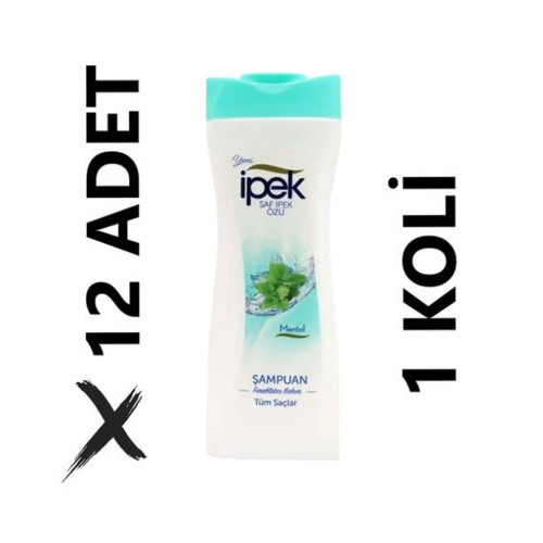 Saf Özü Mentol Şampuan 12 x 480 ml