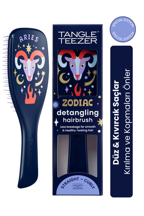 Zodiac The Ultimate Detangler Aries Saç Açıcı Tarak (Düz ve Kıvırcık Saçlar) - Koç Burcu