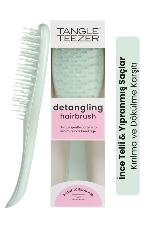 The Ultimate Detangler Extra Gentle Green Ekstra Hassas Saç Dökülmesine Karşı Fırça - Tarak
