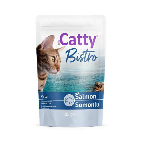 Bistro Somonlu Yetişkin Kedi Konservesi 85 Gr