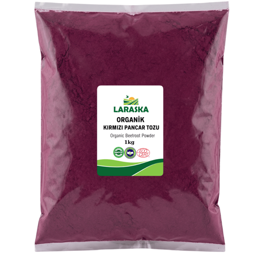 Organik Kırmızı Pancar Tozu 1kg Organic Beetroot Powder