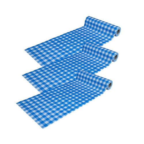 Tek Kullanımlık Masa Örtüsü Mavi - 100x120cm - 3 Rulo
