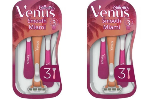 Venus Smooth Miami Kadın Tıraş Bıçağı 3'lü - 2 Paket