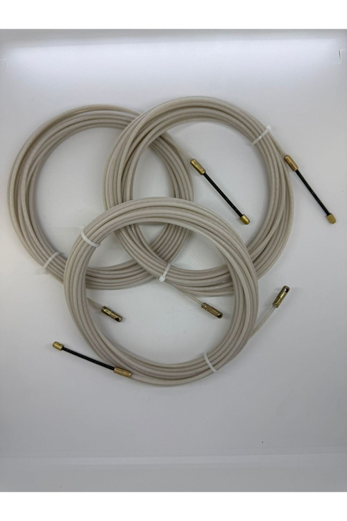Dym Elektromarket 10 Metre 3'Lü Kılavuz (Çelik) Telli Plastik Susta