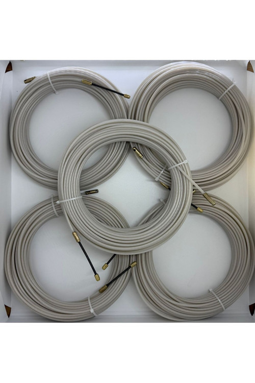 Dym Elektromarket 30 Metre 5'Li Kılavuz (Çelik) Telli Plastik Susta