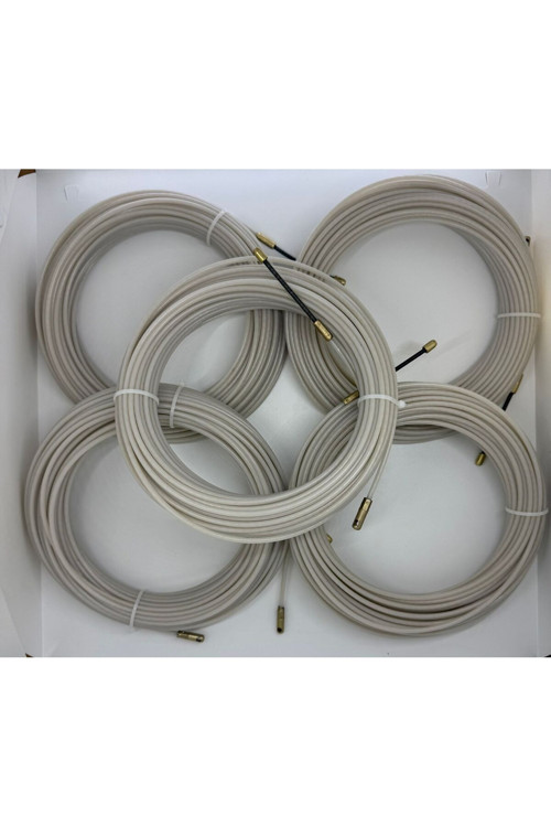 Dym Elektromarket 25 Metre 5'Li Kılavuz (Çelik) Telli Plastik Susta