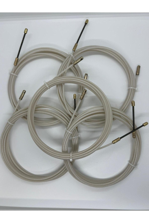 Dym Elektromarket 5 Metre 5'Li Kılavuz (Çelik) Telli Plastik Susta
