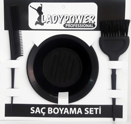 ETT Saç Boyama Seti - Boneli ve Fırçalı