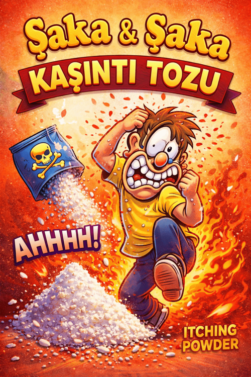 ETT Kaşıntı Tozu - Şaka Amaçlı Eğlenceli Parti Malzemesi