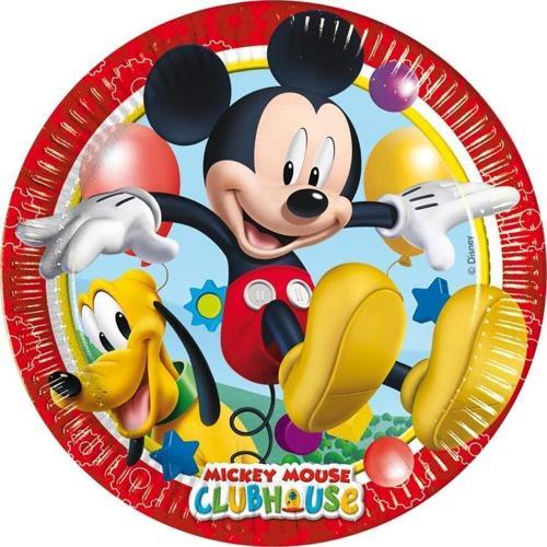Mickey Mouse Tabak (Miki Fare Tabak) 8 Adet 23cm