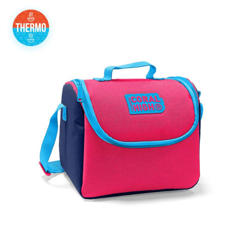 Kids Neon Mercan Lacivert Thermo Beslenme Çantası 22753