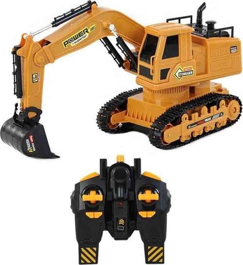 Uzaktan Kumandalı Şarjlı Paletli Kepçe Excavator Kumandalı İnşaat Aracı