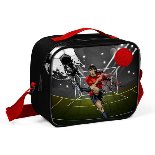 Kids Siyah Futbollu Thermo Beslenme Çantası 22890