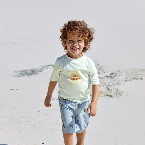 Crocodile UV Korumalı Mayo Şort Sky Blue