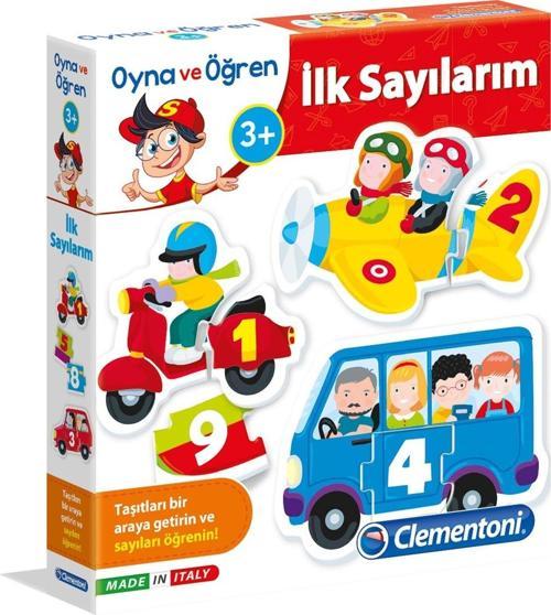 İlk Sayılarım Yapboz Oyna ve Öğren Serisi