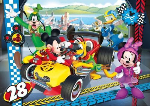 İlk Yapbozum Devam Serisi 24 Parçalı Mickey And The Roadster Racers Puzzle Maxi Puzzle