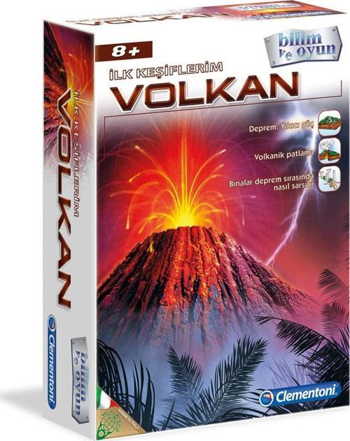 Volkan İlk Keşif Seti - Clementoni Bilim ve Oyun Serisi