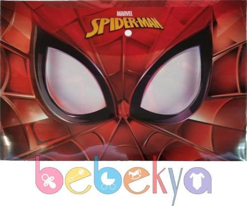 Spiderman Lisanslı Çıtçıtlı Ödev Dosyası
