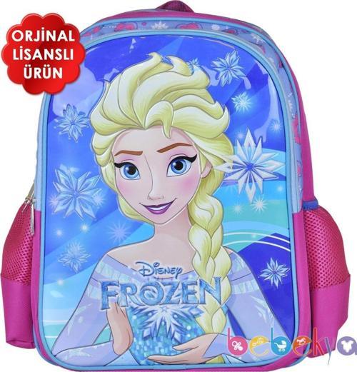 Lisanslı Frozen Okul Çantası Karlar Ülkesi Elsa Sırt Çantası 95566