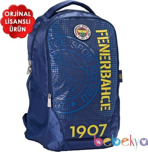 Lisanslı Fenerbahçe Sırt Çantası Fenerbahçe Okul Çantası 87022