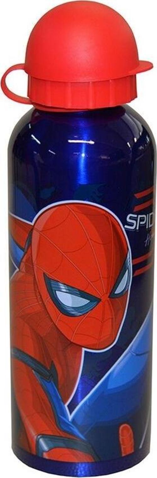 Spiderman Çelik Matara Lisanslı Örümcek Adam Suluk Matara Koyu Mavi