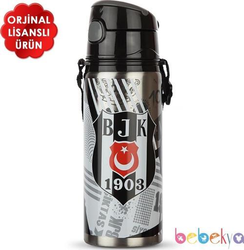 Çelik Matara Beşiktaş Lisanslı Matara Suluk BJK Okul Matarası Suluk 78758