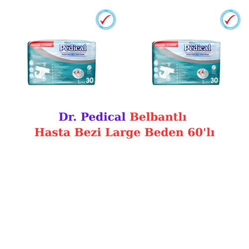 Belbantlı Large Beden - 60'lı