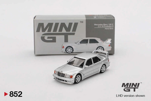 MGT00852 1/64 Mercedes-Benz 190E 2.5-16 Evolution II Astral Silver