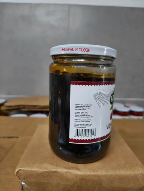 Vişne Reçeli (ÇEKİRDEKSİZ) 650 gr Ev Yapımı