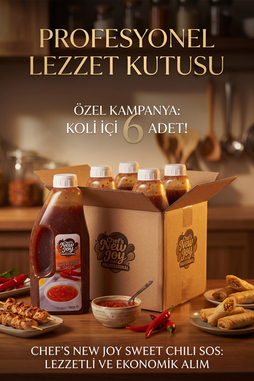 Sweet Chili Sosu 2480 G x 6 Adet - 1 Koli (Koli Bazlı Avantaj Paketi)