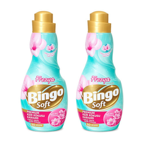 Soft Konsantre Yumuşatıcı Nem Kokusu Karşıtı 1200 ml Frezya 2 li