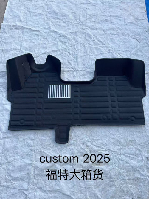 Ford Tourneo Custom 2024 - 2026 Model Arası Araca Özel 5D Paspas Siyah Eva Kalite